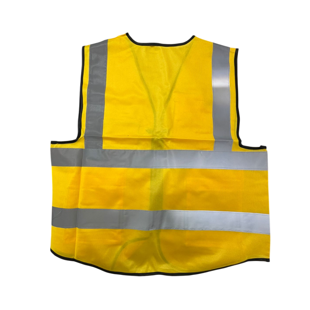 Сигнальный жилет желтый 52 c замком