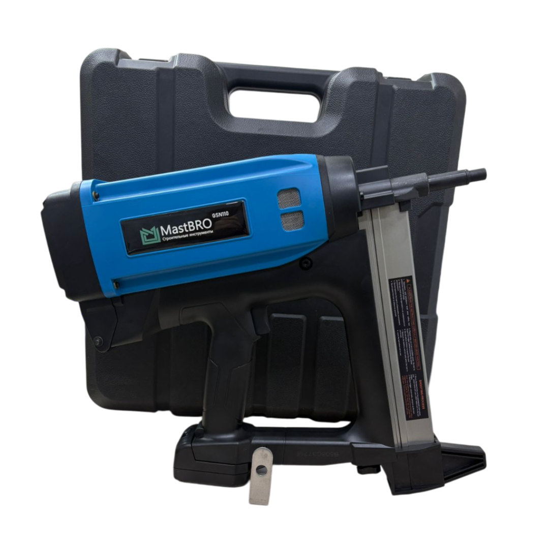 Газовый монтажный пистолет GSN110 для дюбель гвоздей 15-40мм