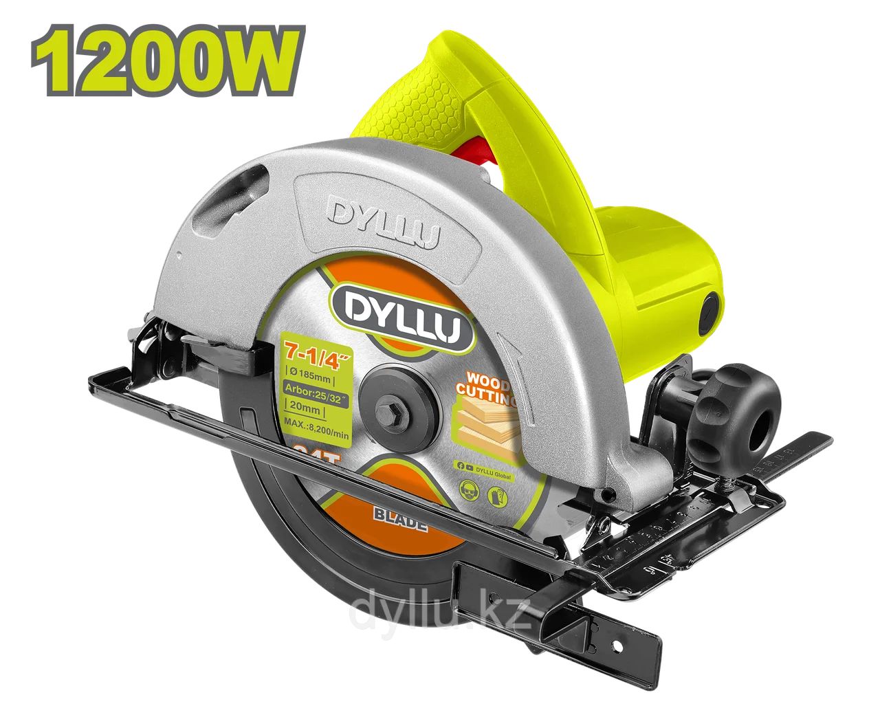 Дисковая Пила DYLLU DTCW1512001 (1200Вт, 185мм)