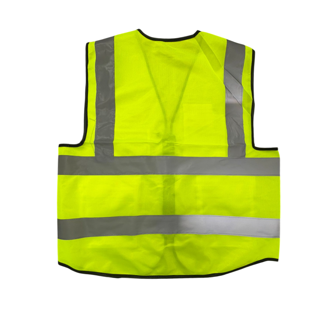 Сигнальный жилет желтый 52 c замком