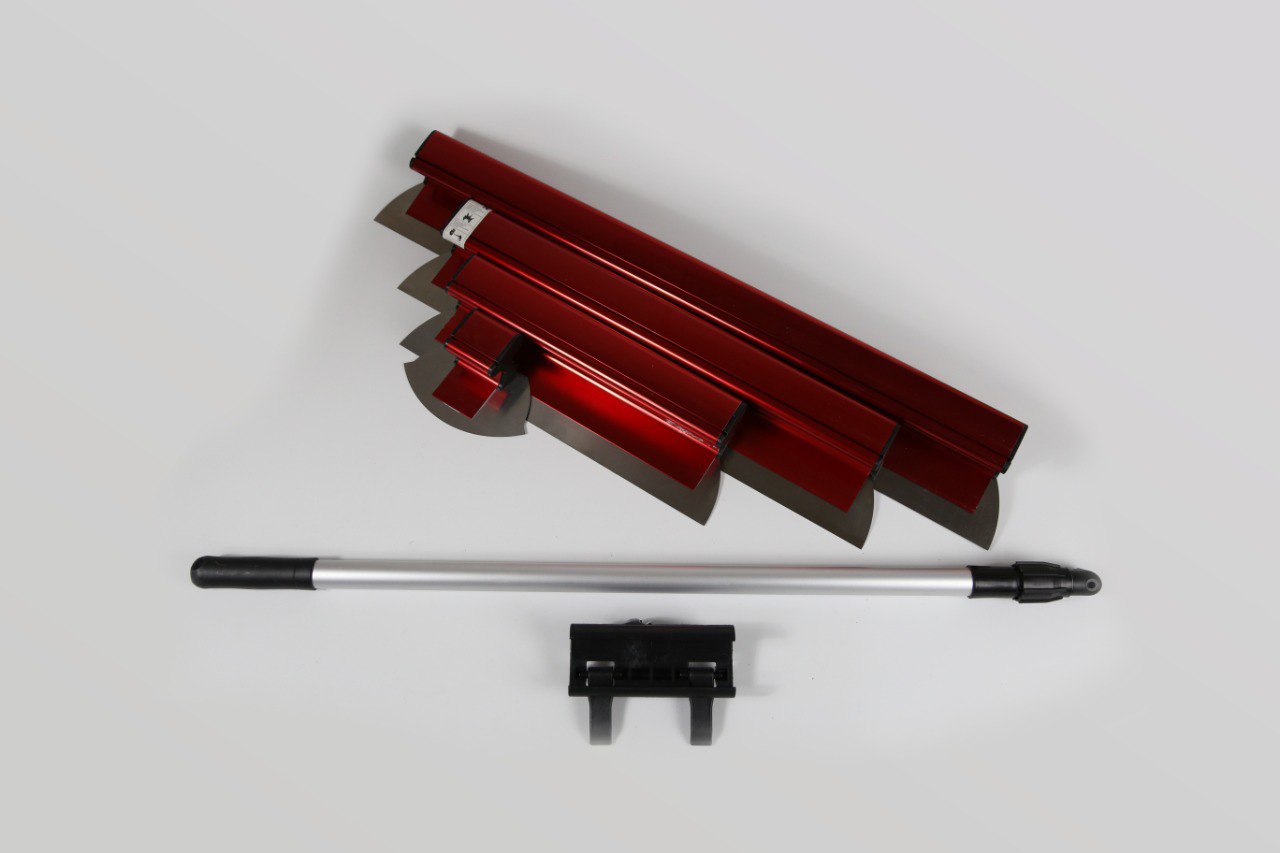 Комплект шпателей в кейсе (80,60,40см, мини-шпатель, ручка)