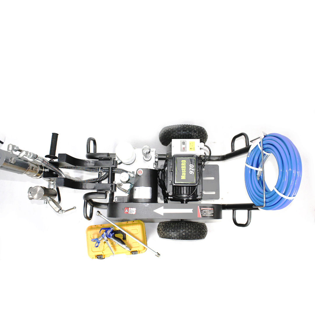 Гидропоршневой шпаклевочно-окрасочный аппарат MastBRO 970 | Краскопульт