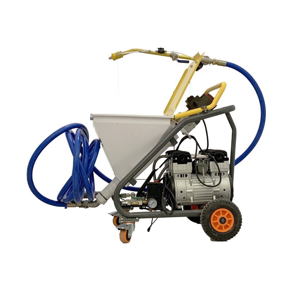 Шнековая шпаклёвочная станция двухкомпрессорная H800