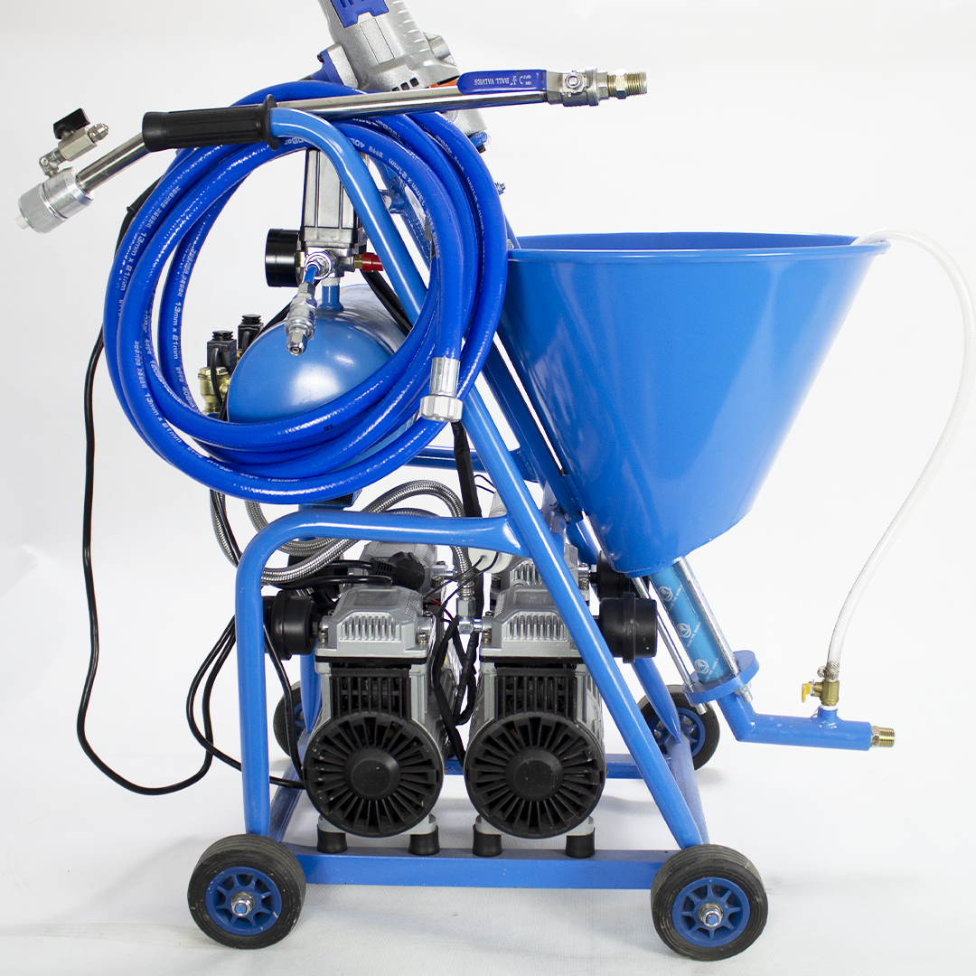 Шнековая шпаклёвочная станция двухкомпрессорная H700