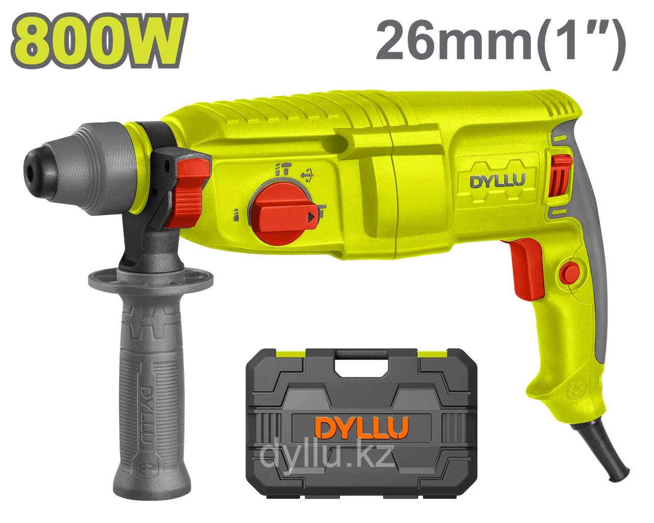Перфоратор SDS-Plus DYLLU DTRH1D26 (800 Вт, 2.5 Дж)