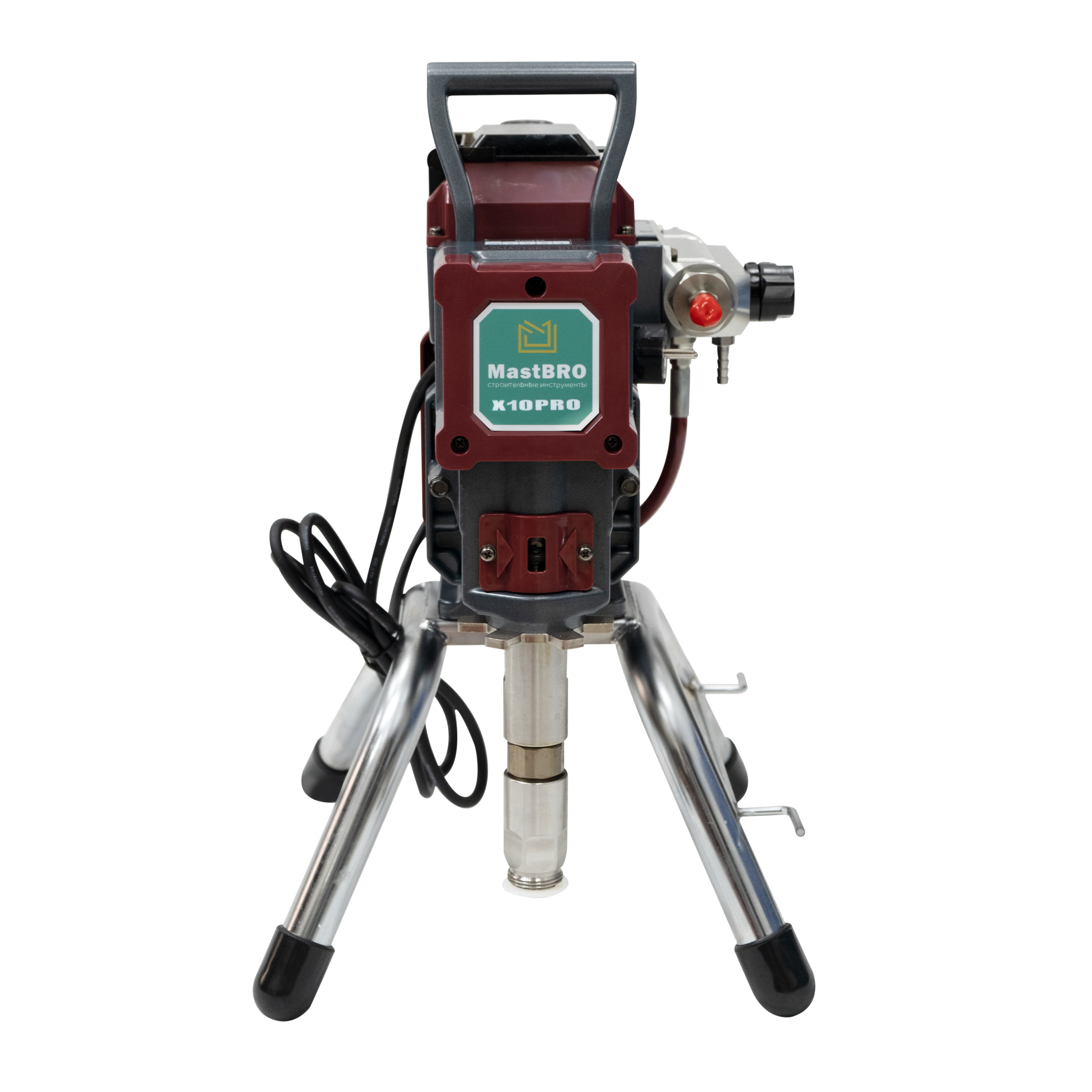 Безвоздушный распылитель X10 Pro | Краскопульт бесшумный