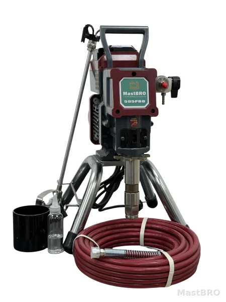 Безвоздушный распылитель 595 Pro | Краскопульт бесшумный